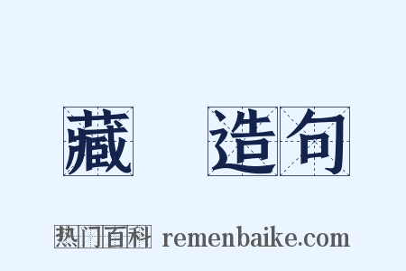 藏弆造句是什么意思的图片